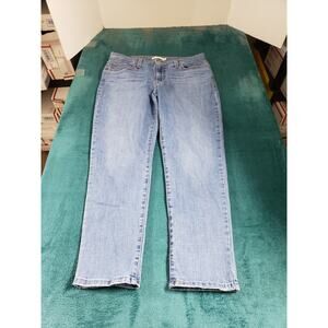 Levis Jeans Size 29 Womens Blue Stretch Pants Denim Ladies Mid Rise Boyfriend